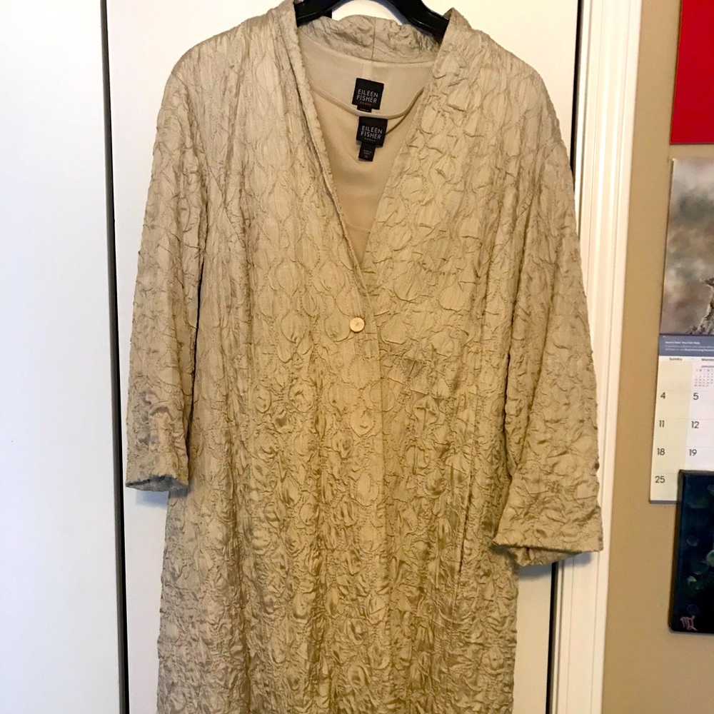 Eileen Fisher two piece top set
